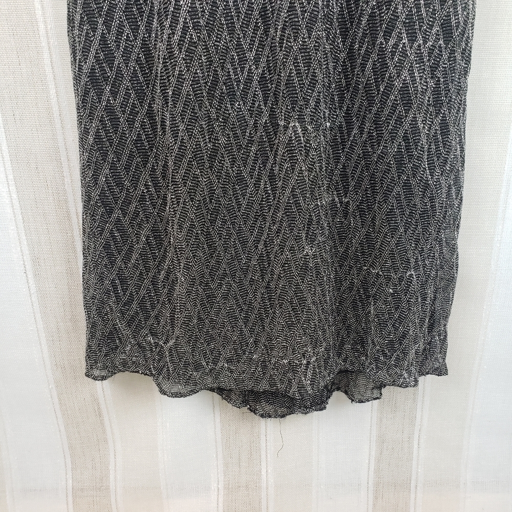 Vintage Jessica McClintock Gunne Sax Strapless Maxi Dress Sparkly‎ Size 7 - Picture 3 of 13